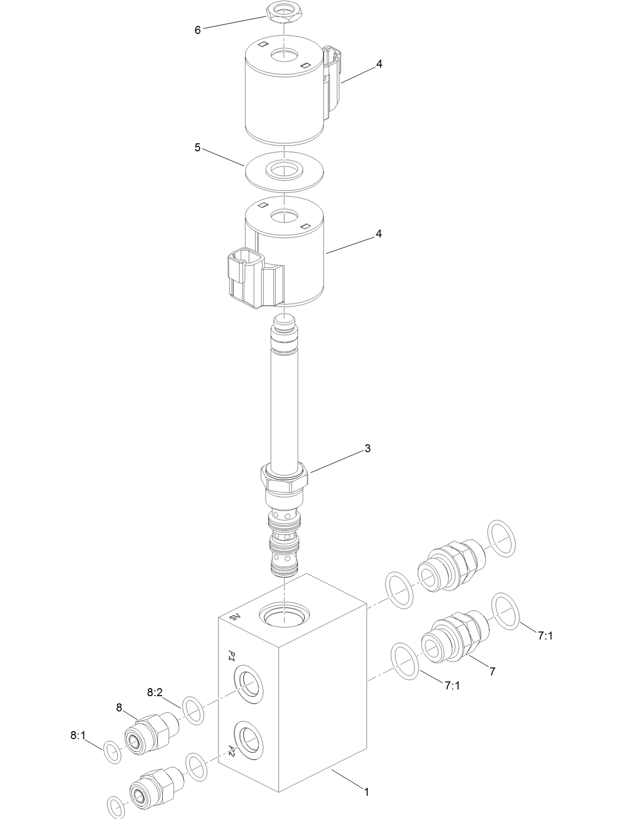 Auxiliary Manifold Assembly No. 140-3061
