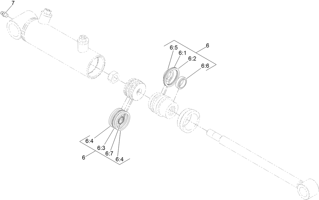 Hydraulic Cylinder Assembly No. 138-6951