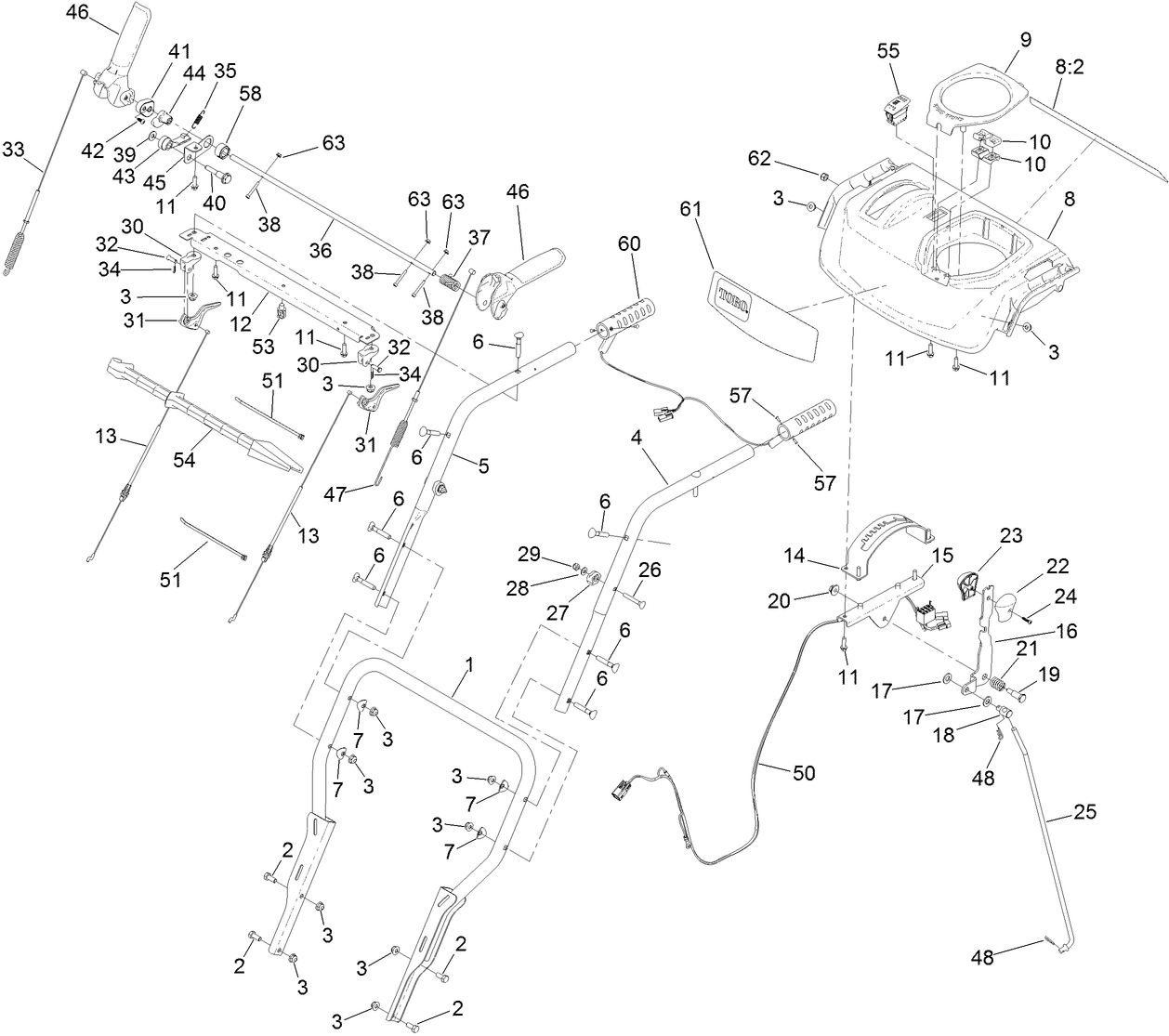 Handle and Control Assembly