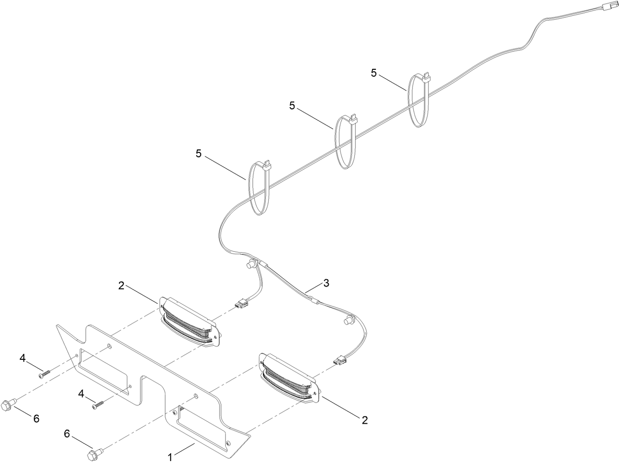 LED Light Kit Assembly No. 140-2056