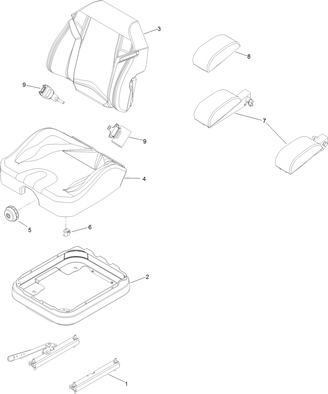 Seat Assembly No. 140-8003