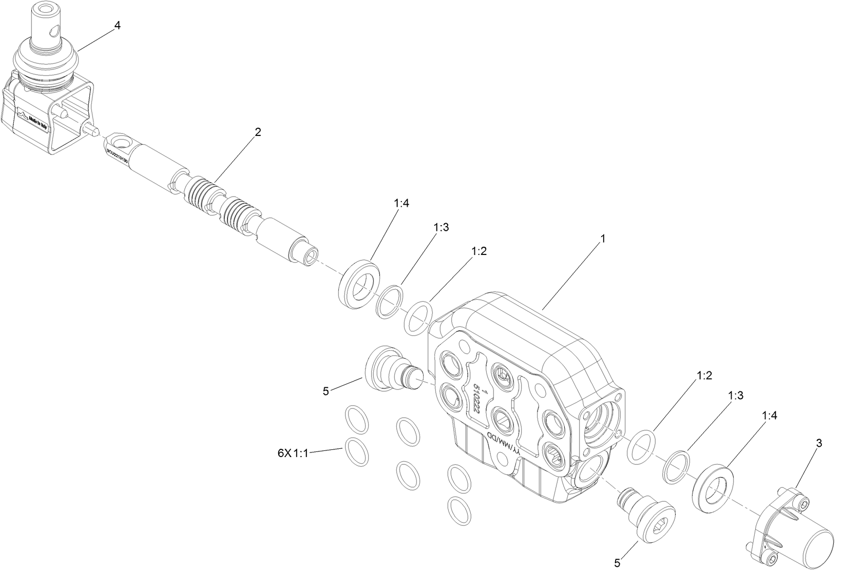 Series Valve Section Assembly No. 139-1339