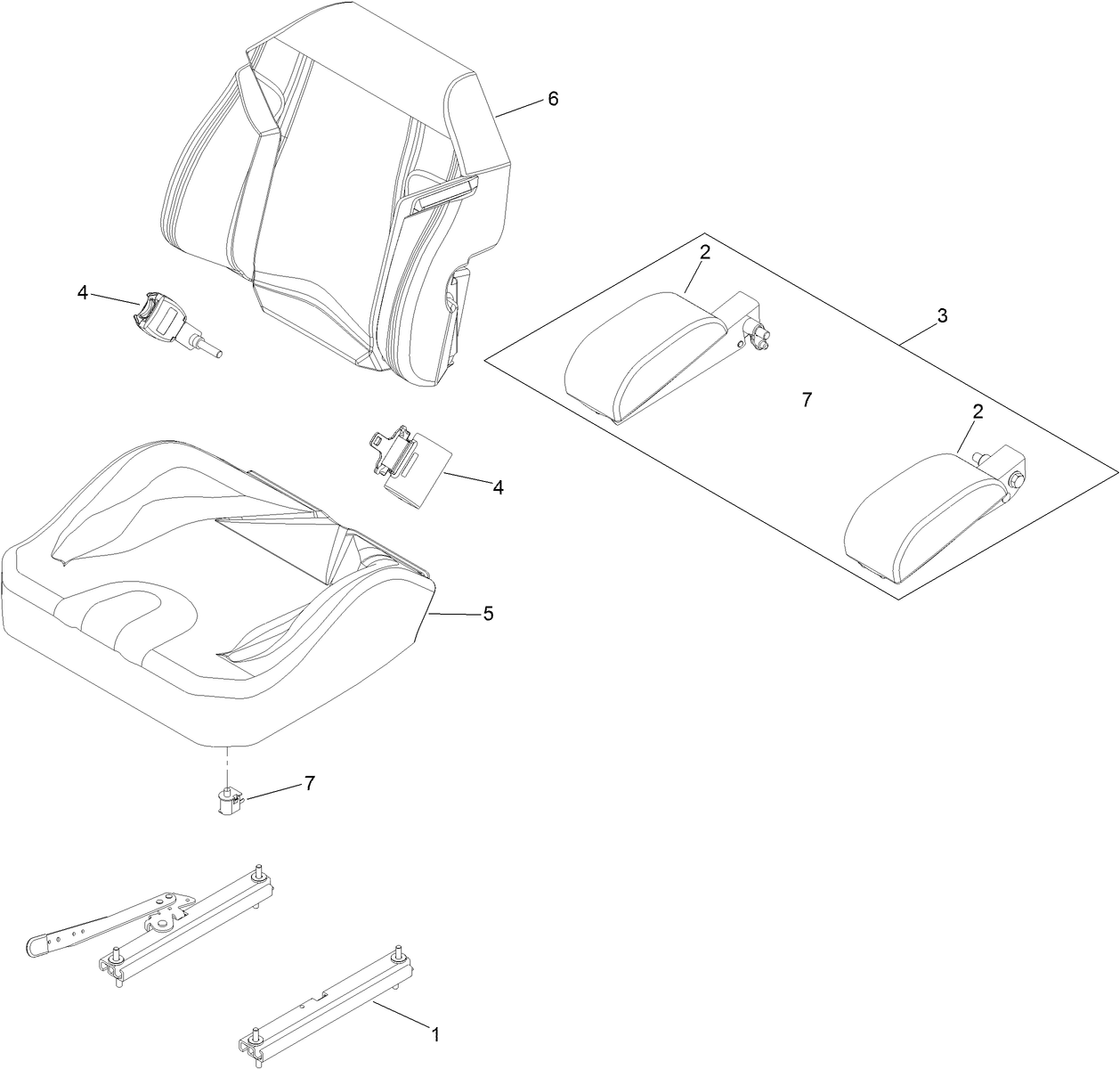 Seat Assembly No. 139-3641