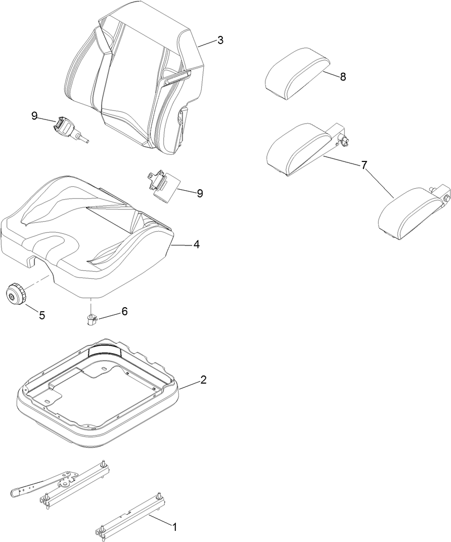 Seat Assembly No. 140-8003