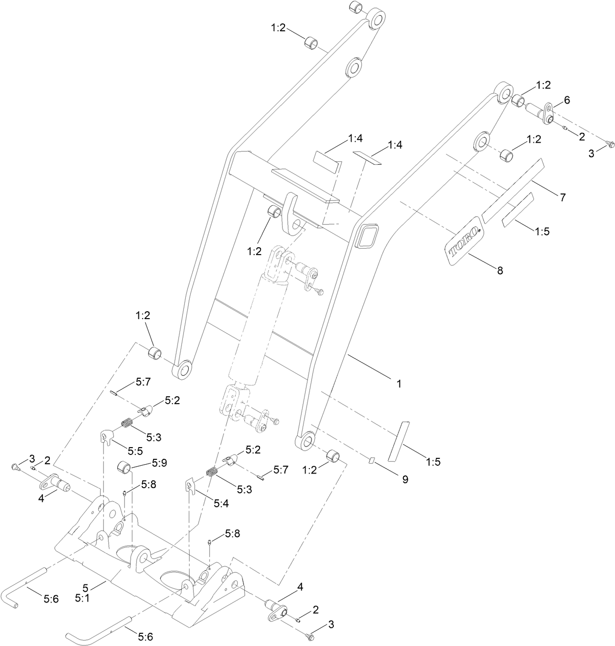 Loader and Quick Attach Assembly