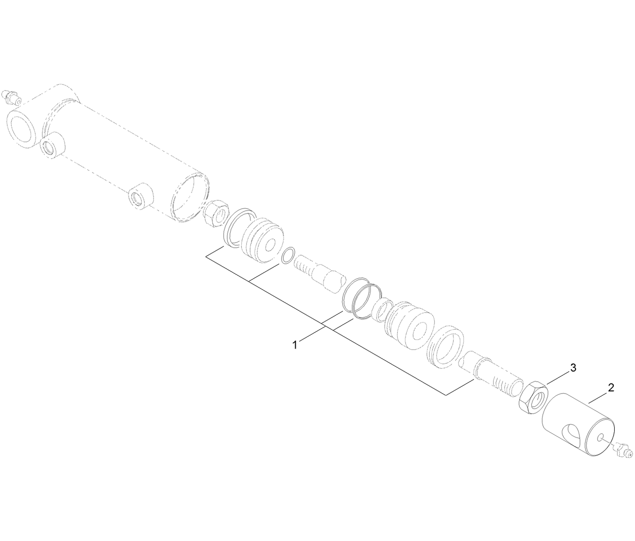 Hydraulic Cylinder Assembly No. 112-9916