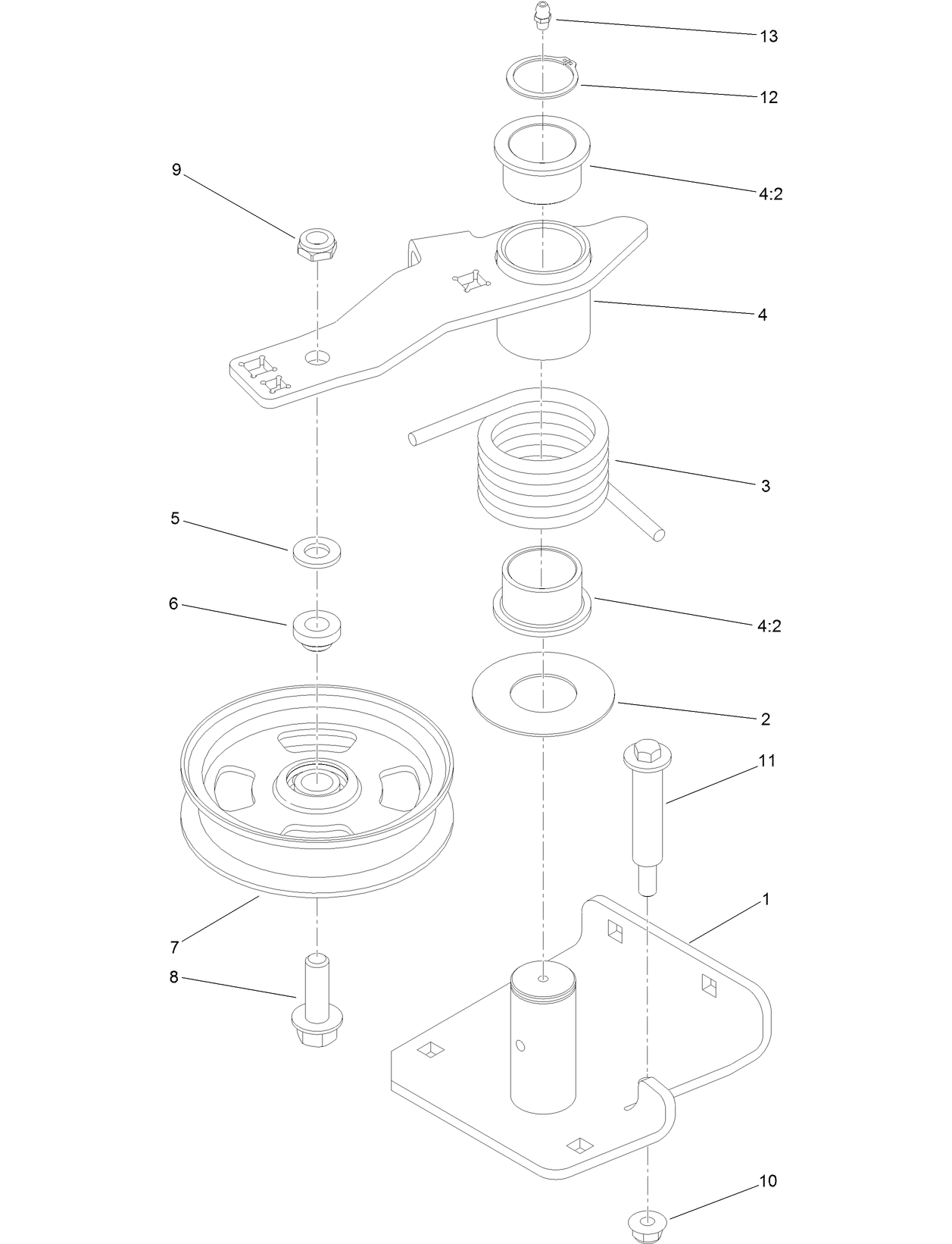 Tensioner Assembly No. 140-9026