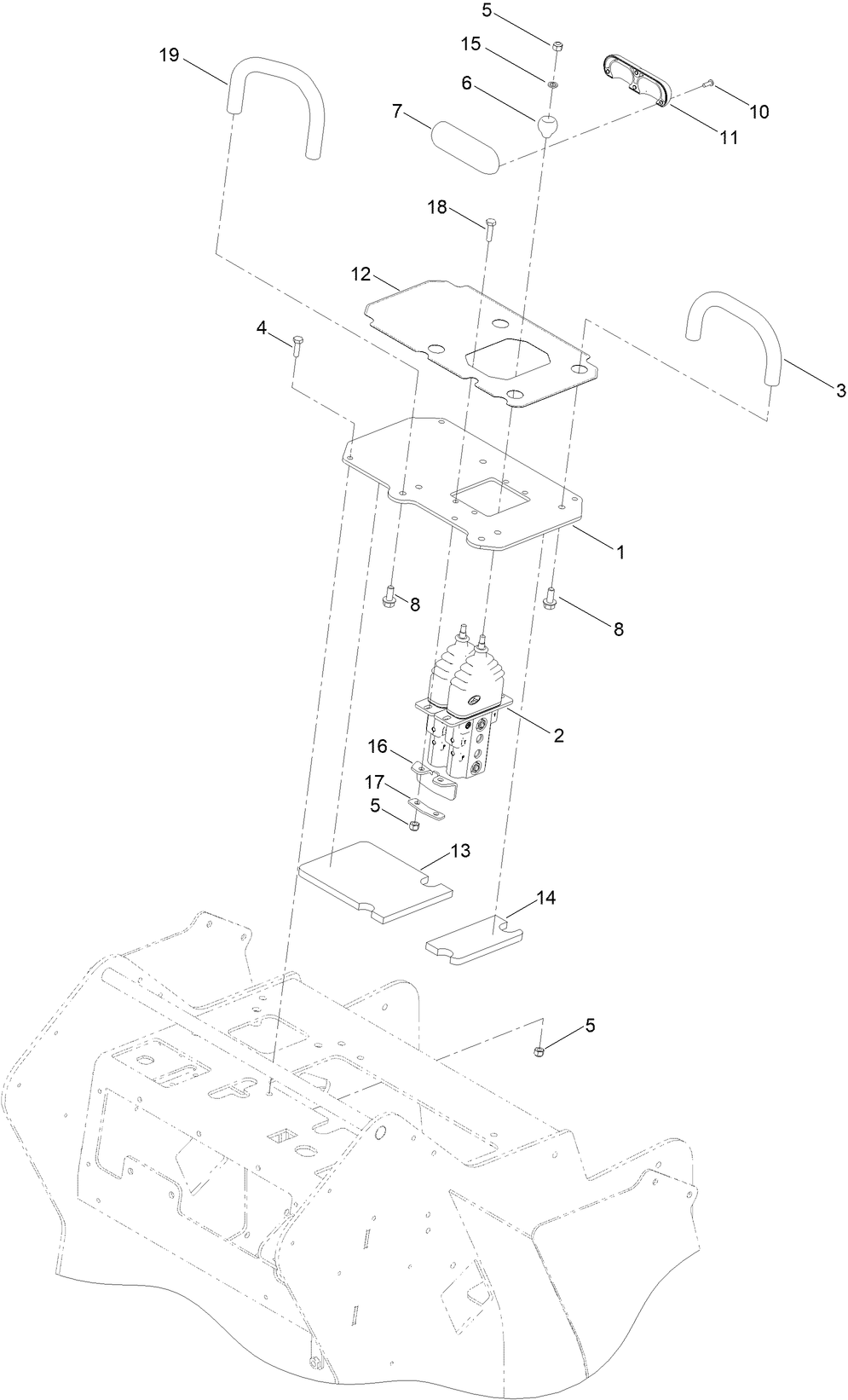 Control Valve and Reference Bar Assembly