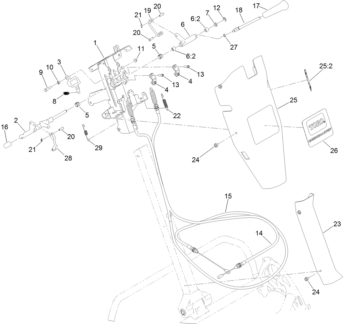 Reel Controls and Covers Assembly
