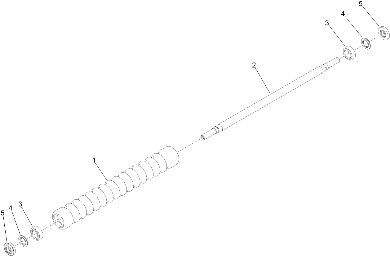 Wide Wiehle Roller Assembly No. 140-3441