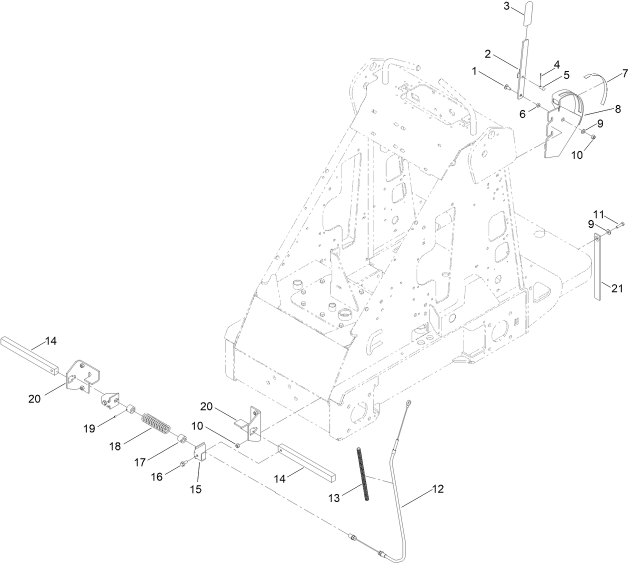 Parking Break Assembly