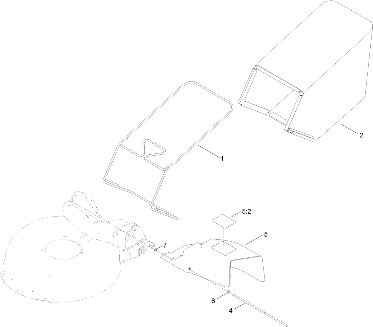 Bag and Chute Assembly