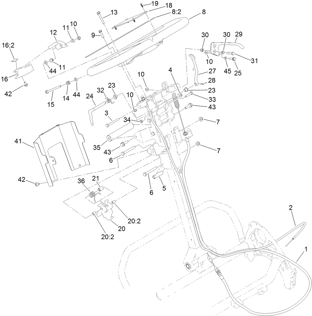 Upper Handle Assembly