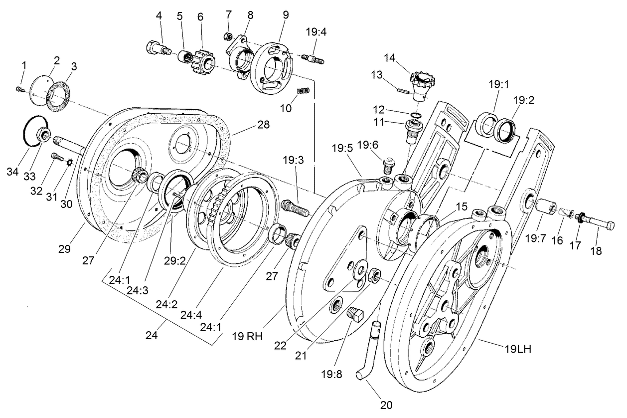 Gear Case Assembly
