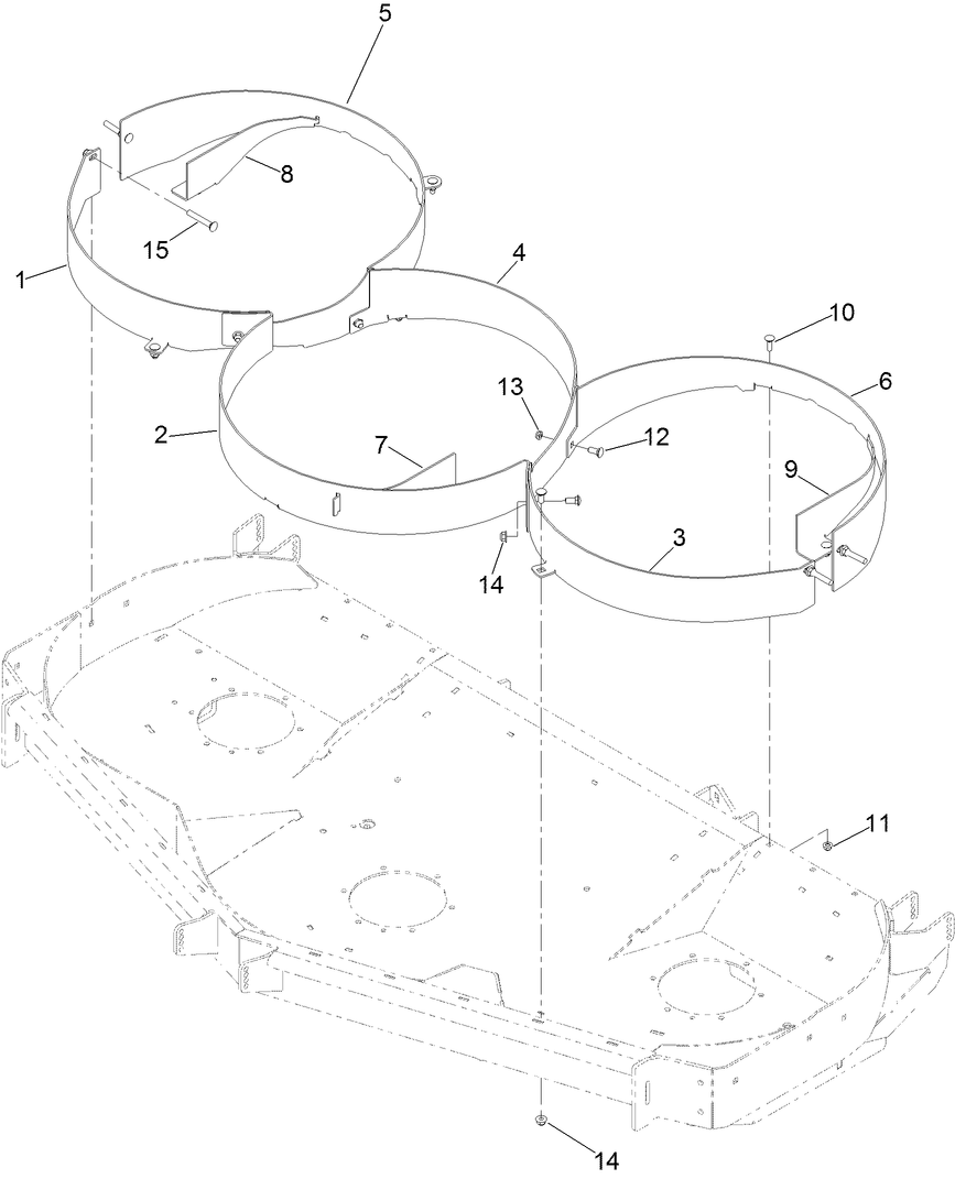Baffle Kit Assembly No. 144-0380