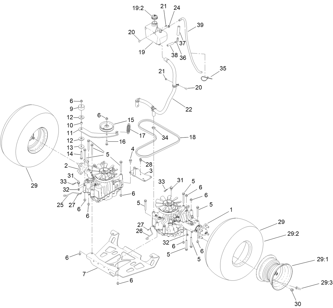 Ground Drive Assembly