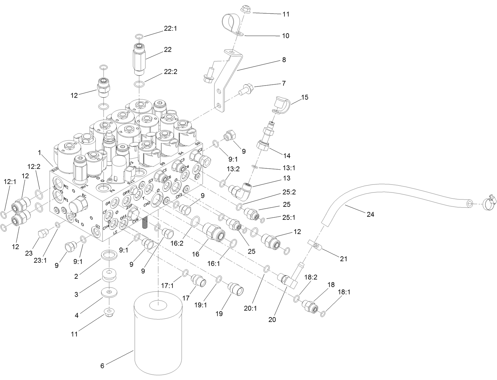 Combination Manifold Assembly