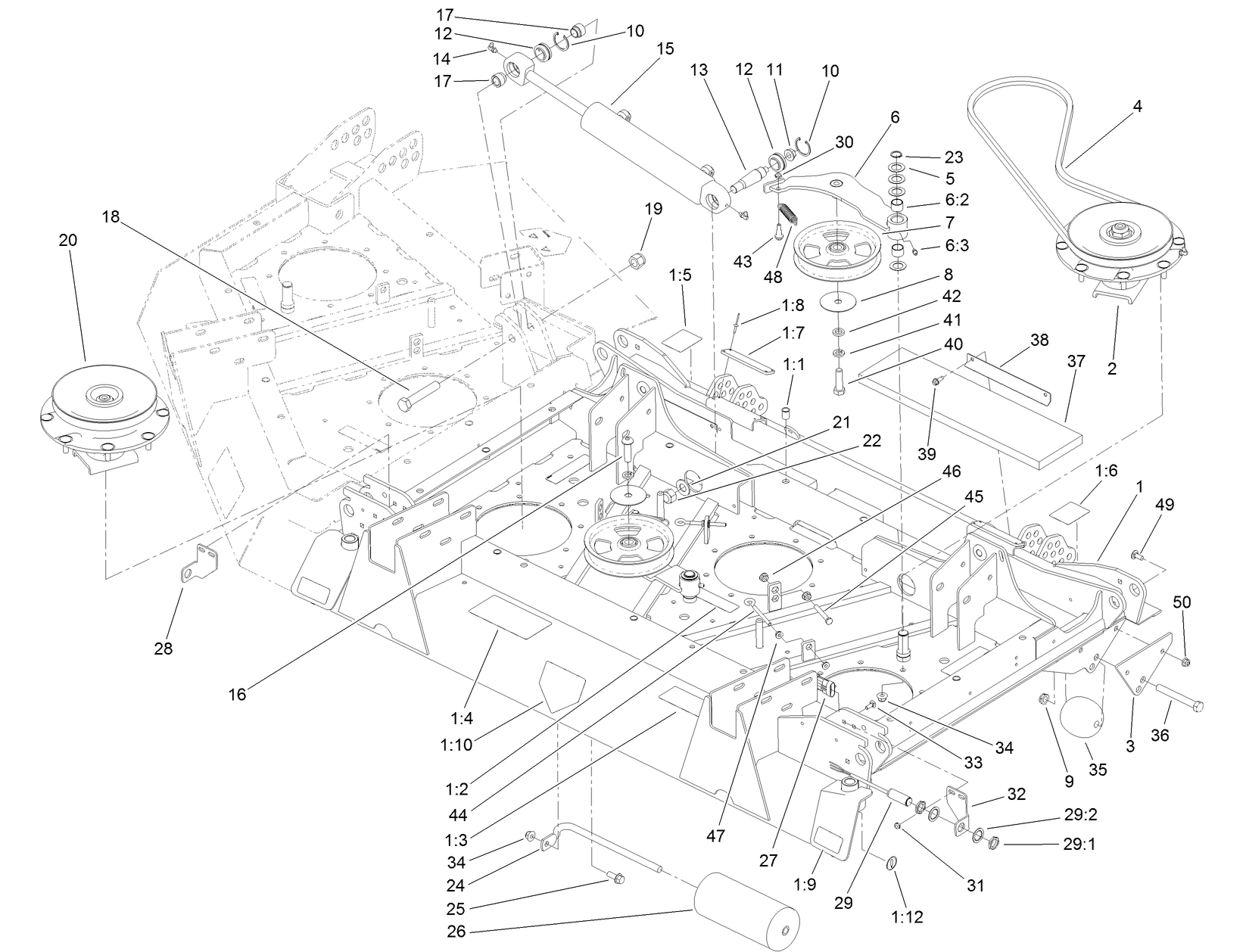 Center Deck Assembly
