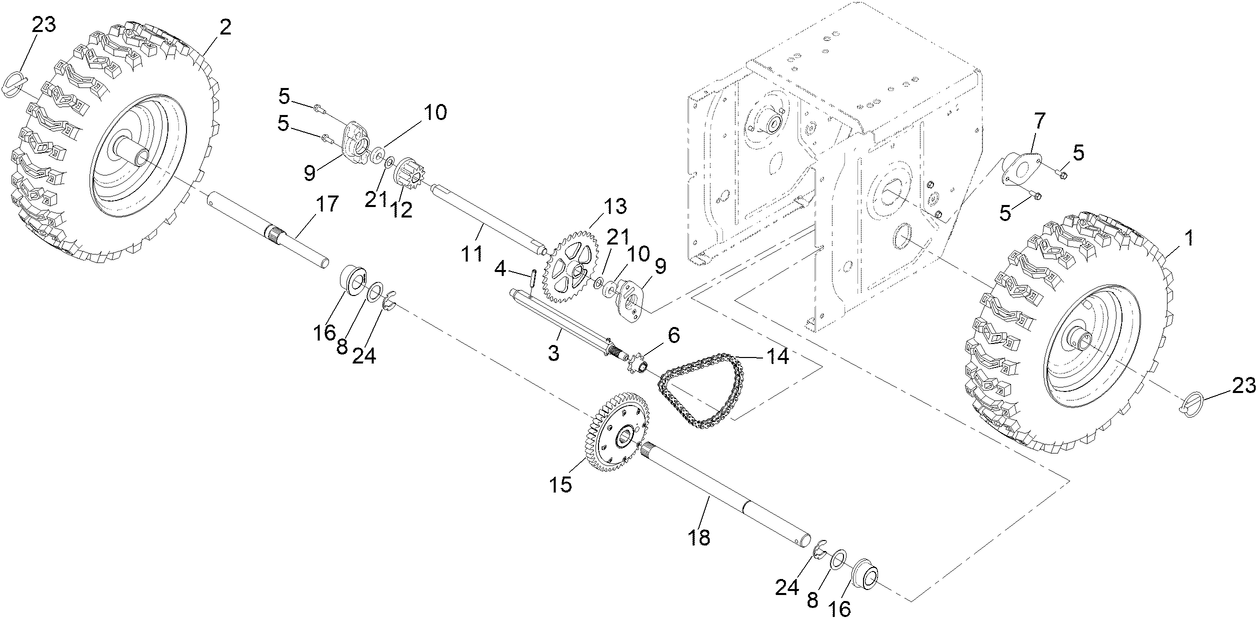 Autoturn Drive Assembly
