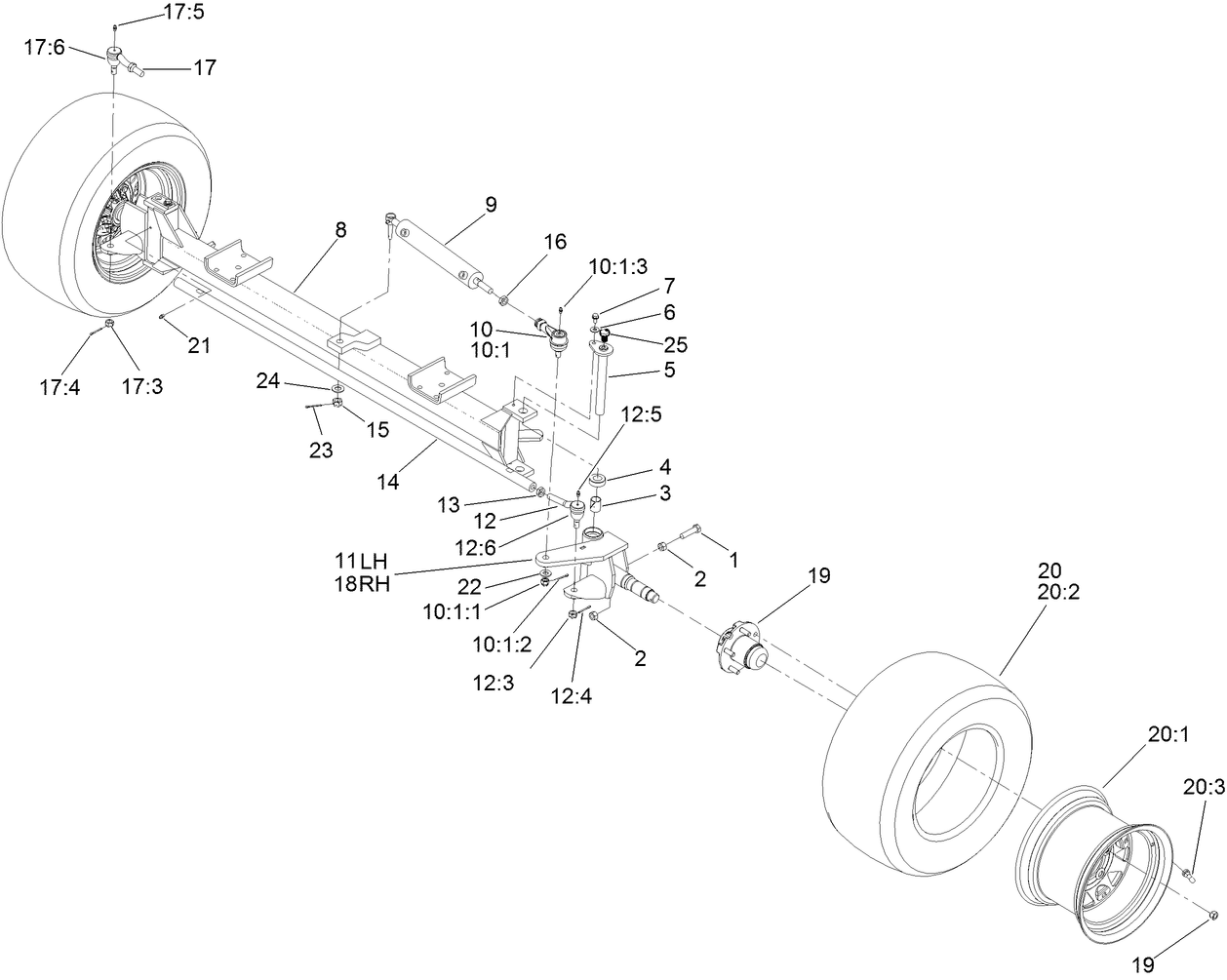 Front Axle Assembly