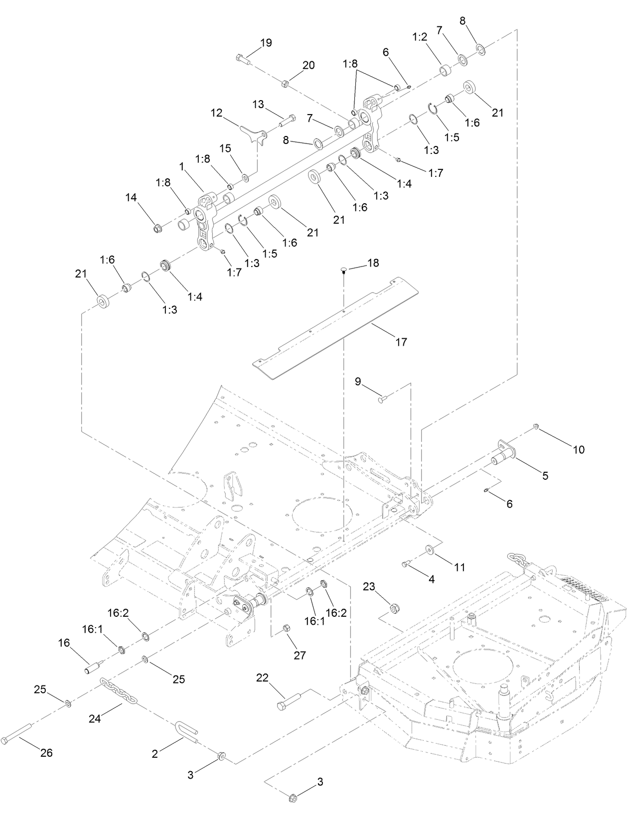 Lift Arm and Linkage Assembly