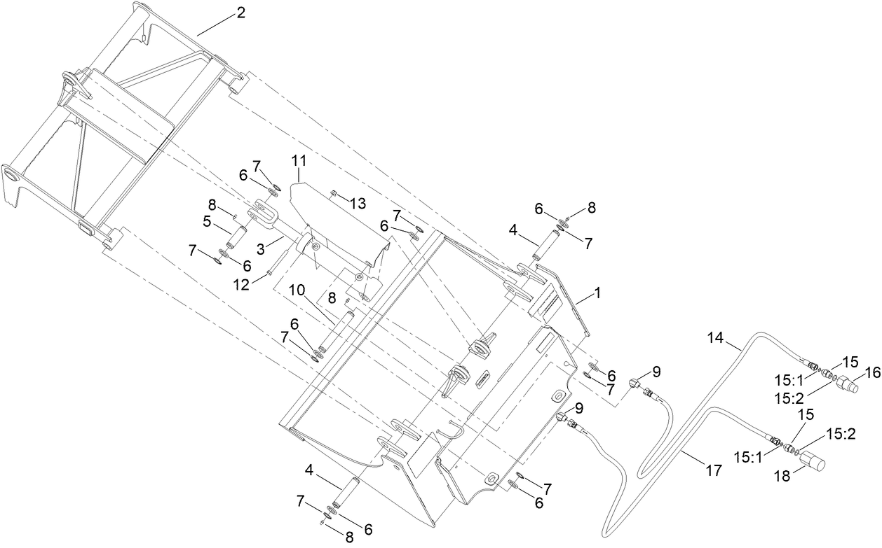 Grapple Bucket Assembly