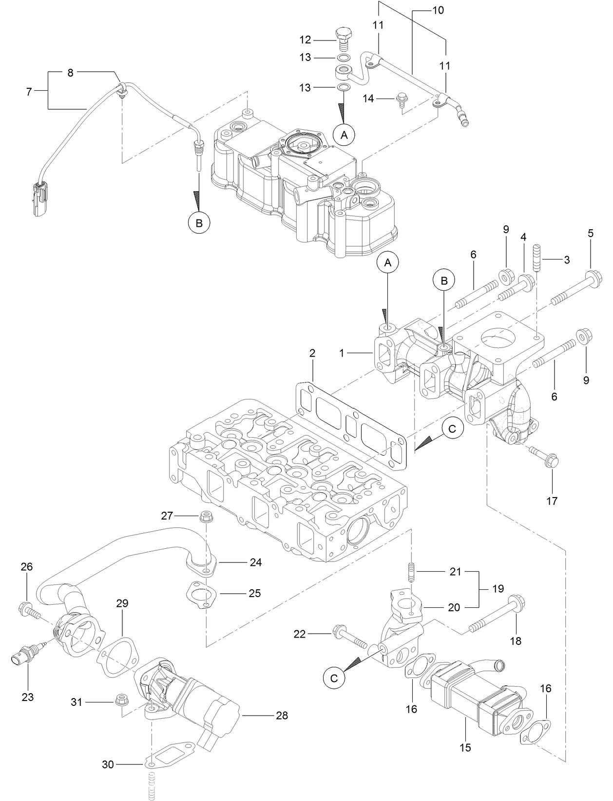 Exhaust Manifold Assembly