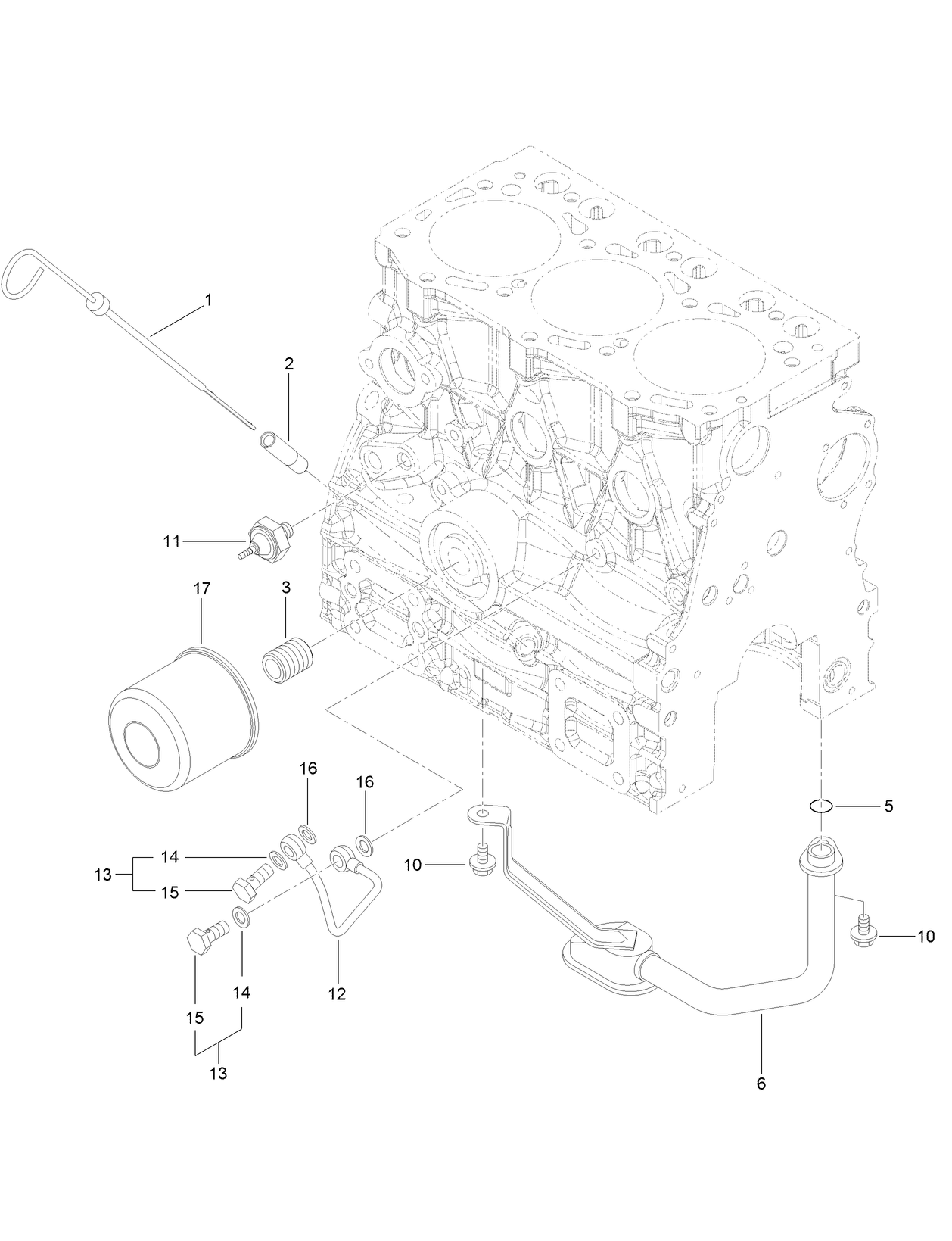 Lubrication and Oil System Assembly