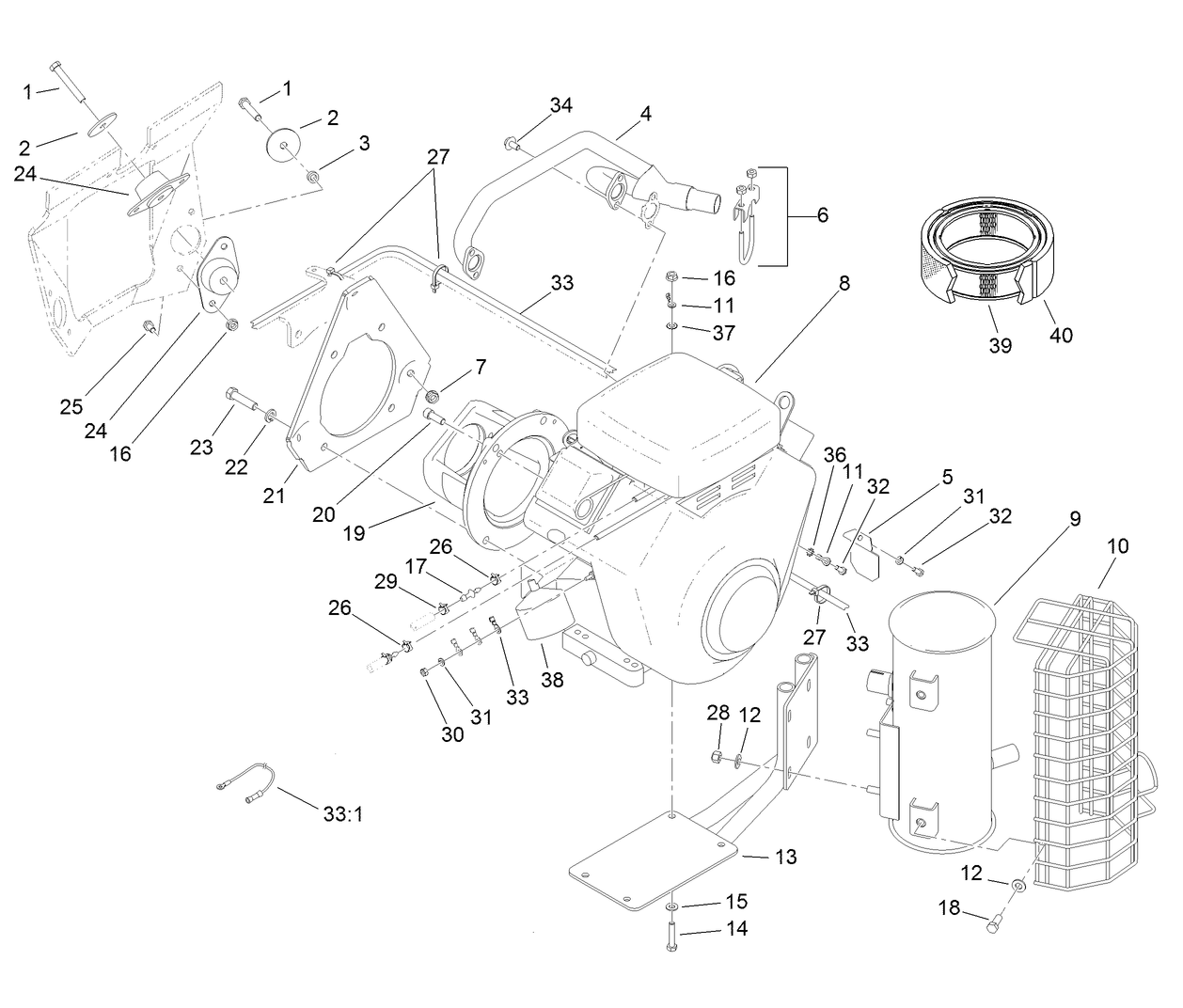 Engine Installation Assembly