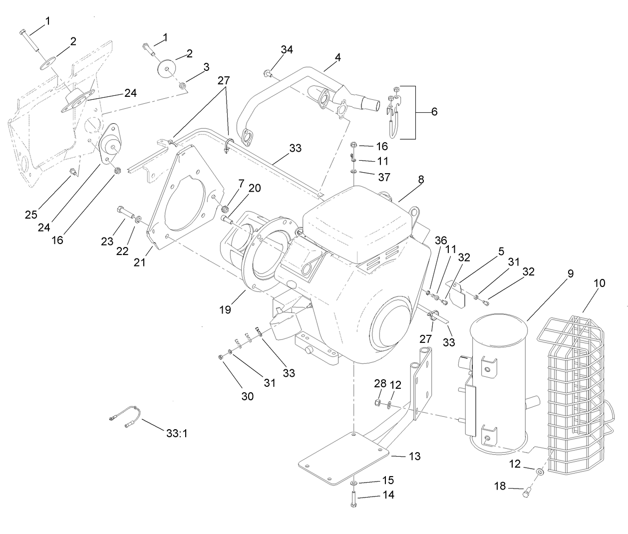 Engine Installation Assembly