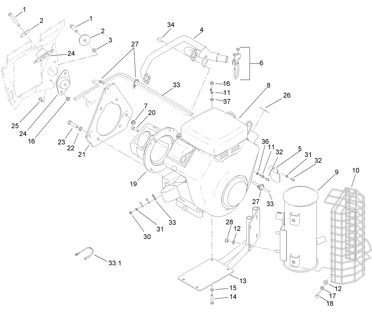 Engine Installation Assembly