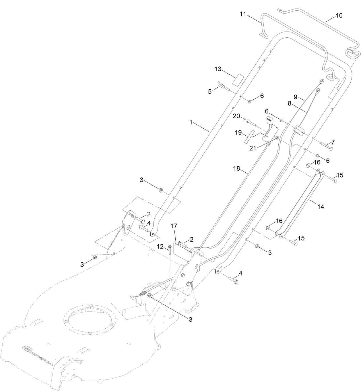 Handle and Control Assembly