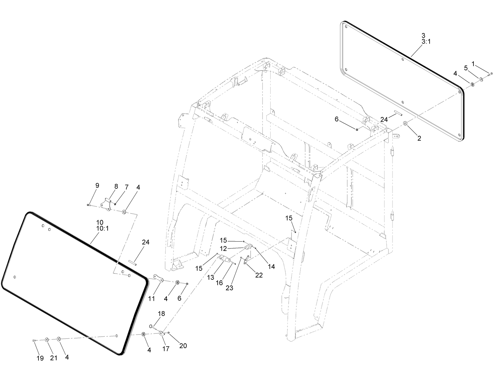 Window and Latch Assembly