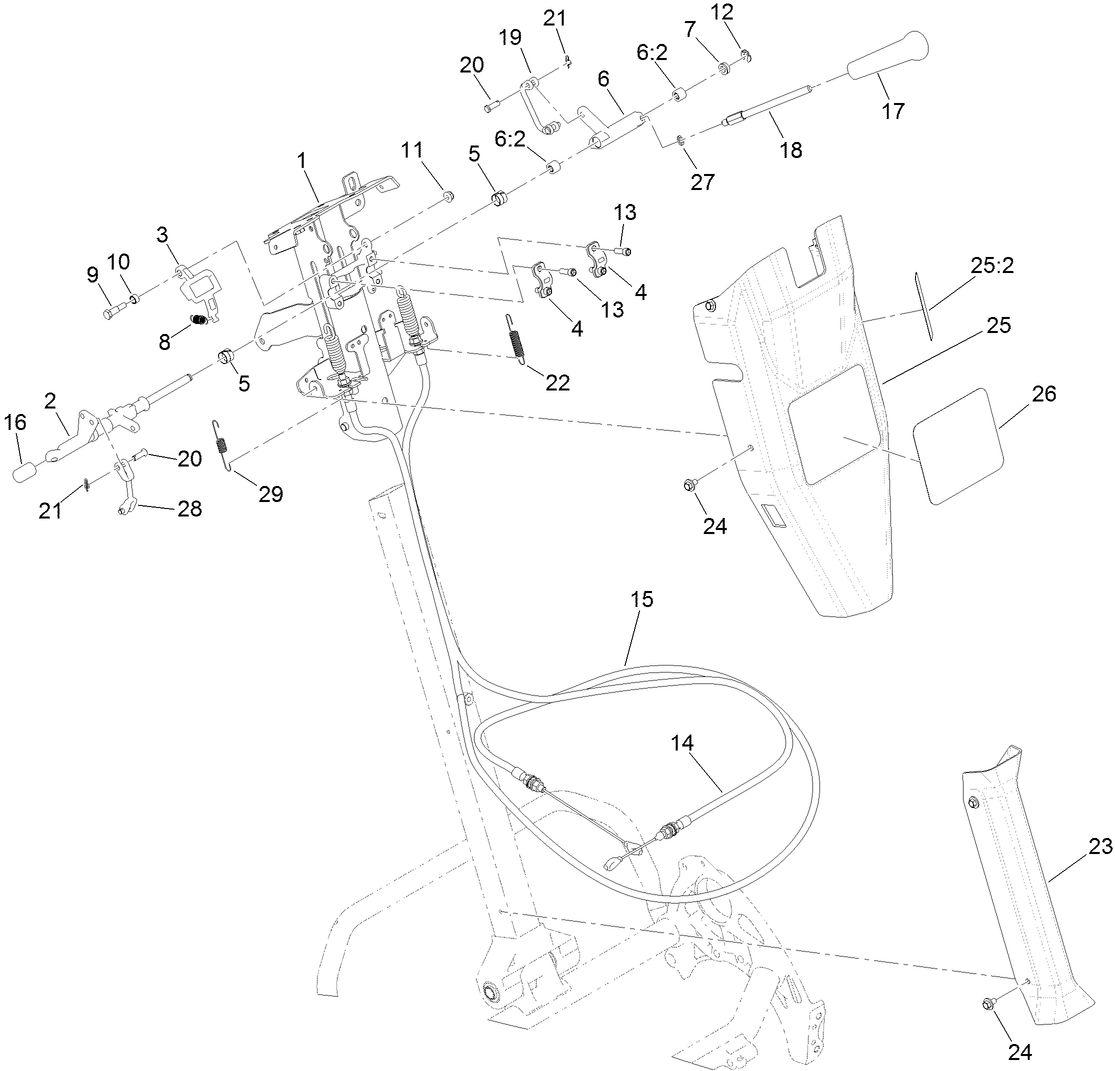 Reel Controls and Covers Assembly