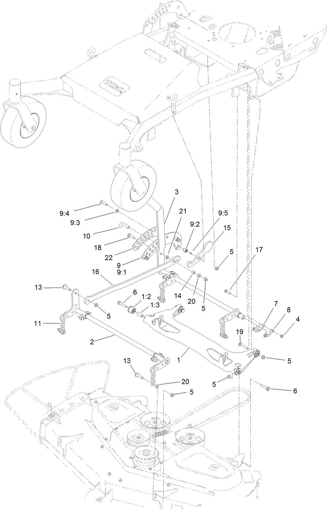 Deck Lift Assembly