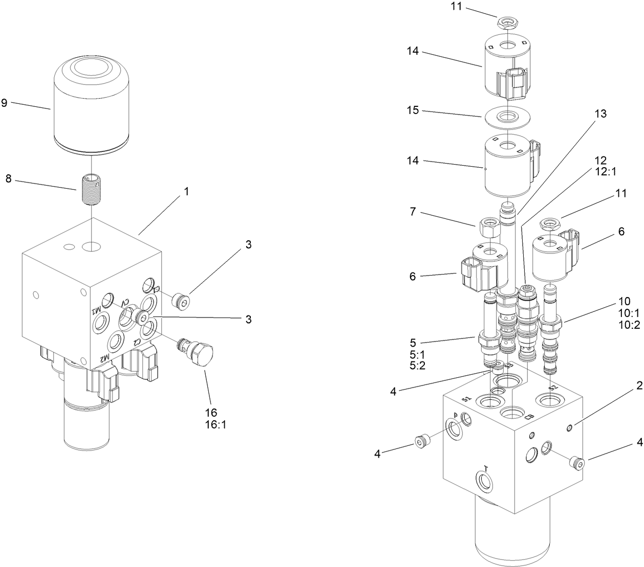Manifold Assembly No 140-3572