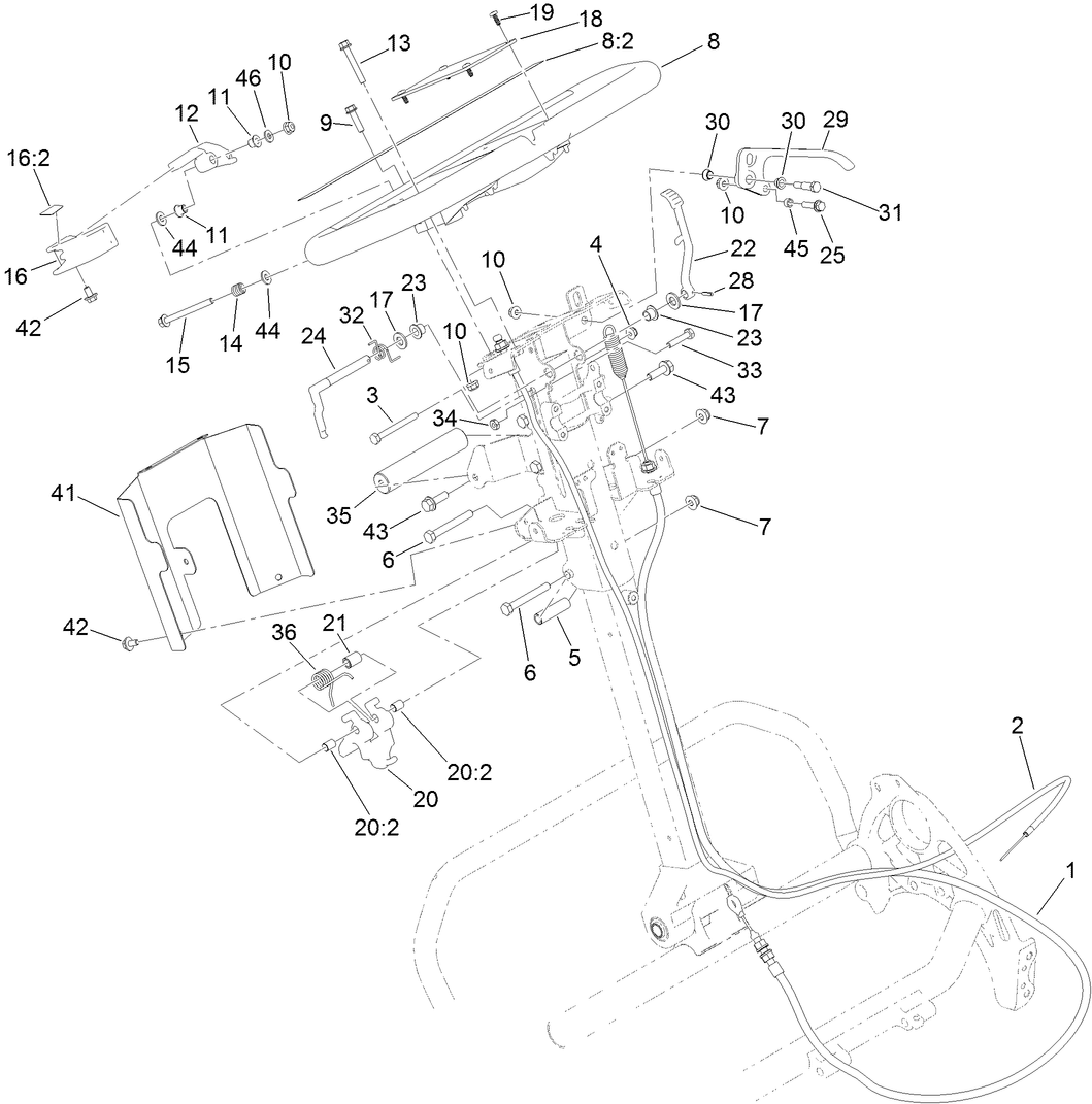 Upper Handle Assembly