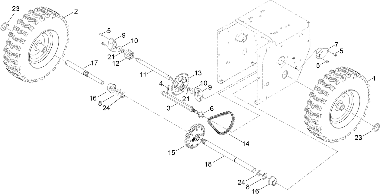 Autoturn Drive Assembly