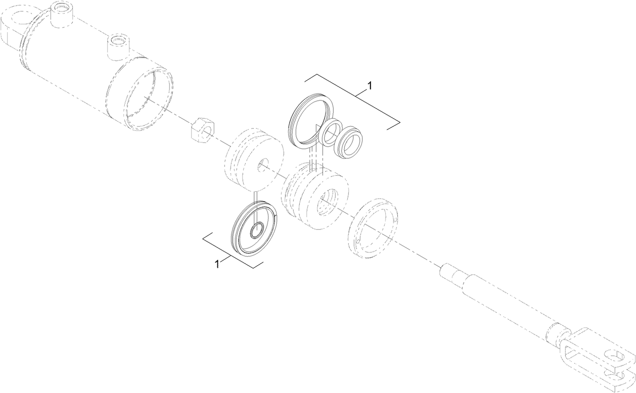 Hydraulic Cylinder Assembly No. 139-2651