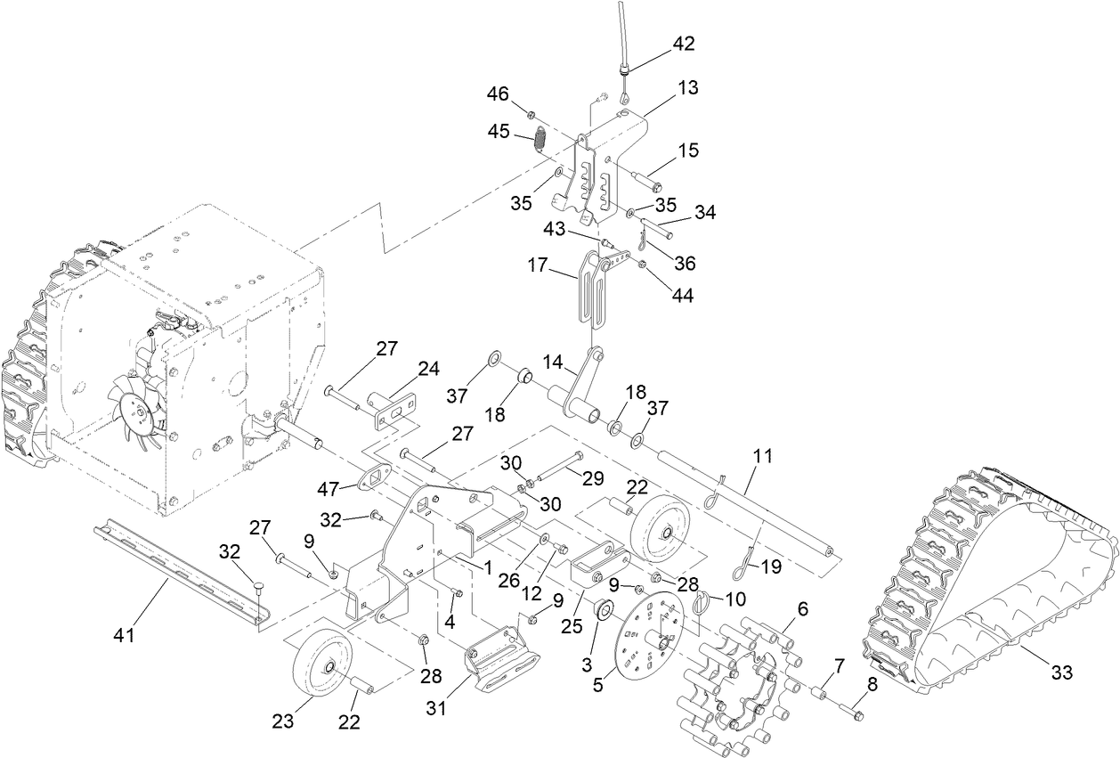 Track Drive Assembly