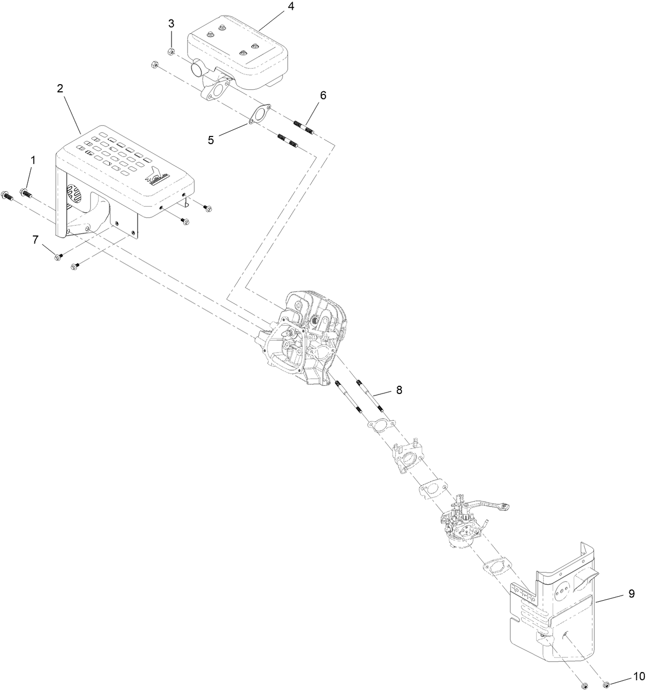 Intake and Exhaust Assembly