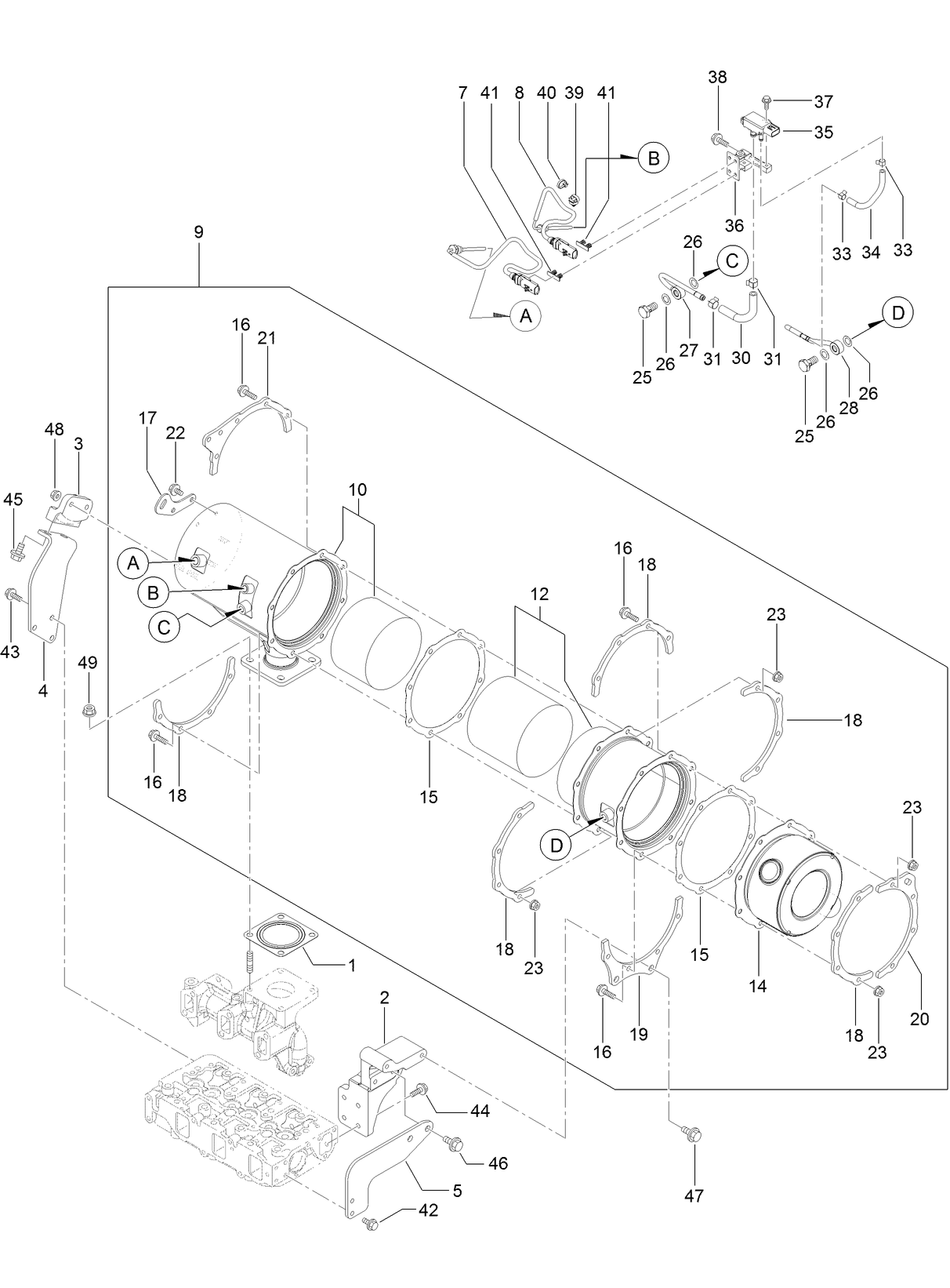 Diesel Particulate Filter Assembly