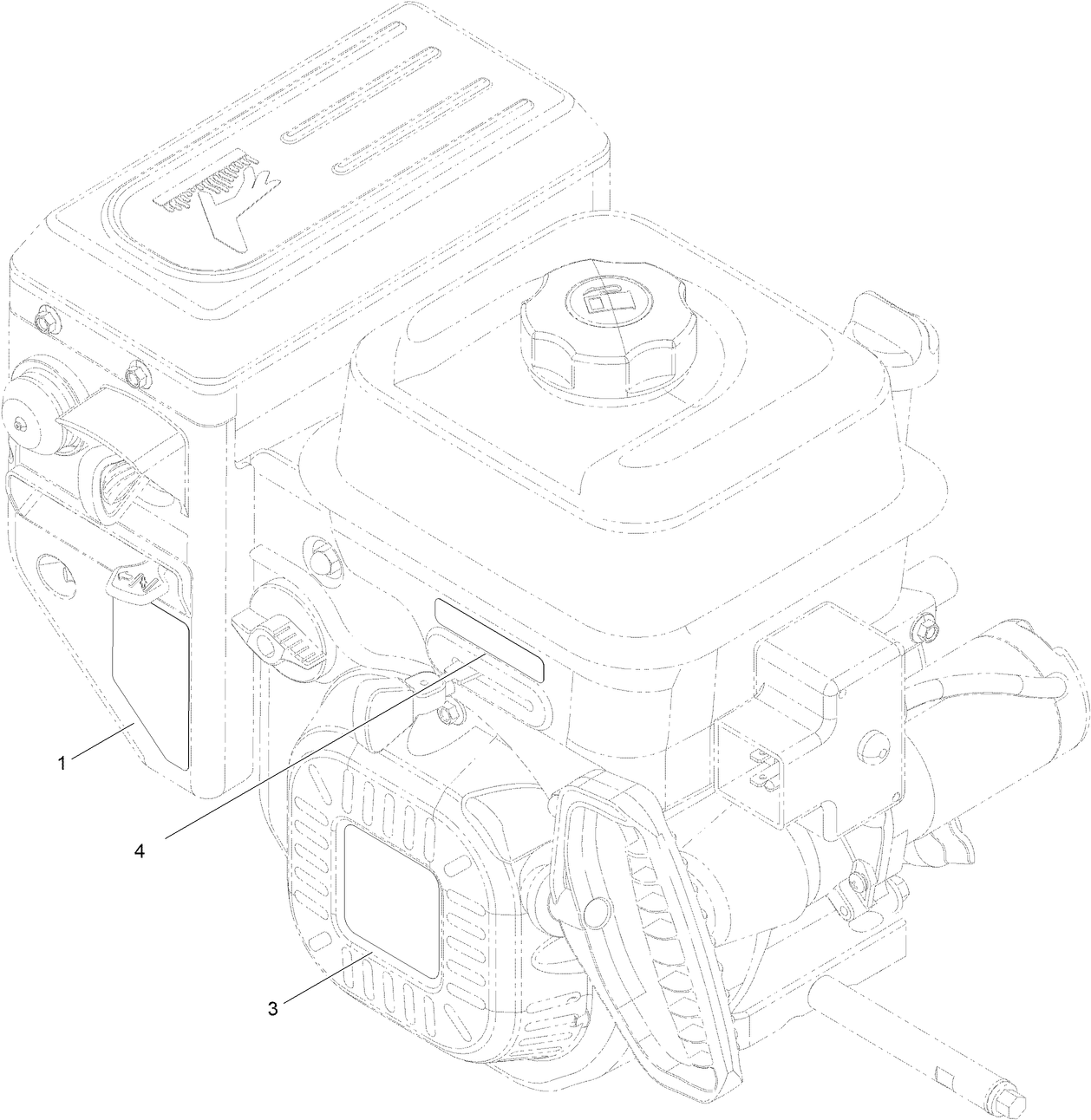 Engine Decal Assembly