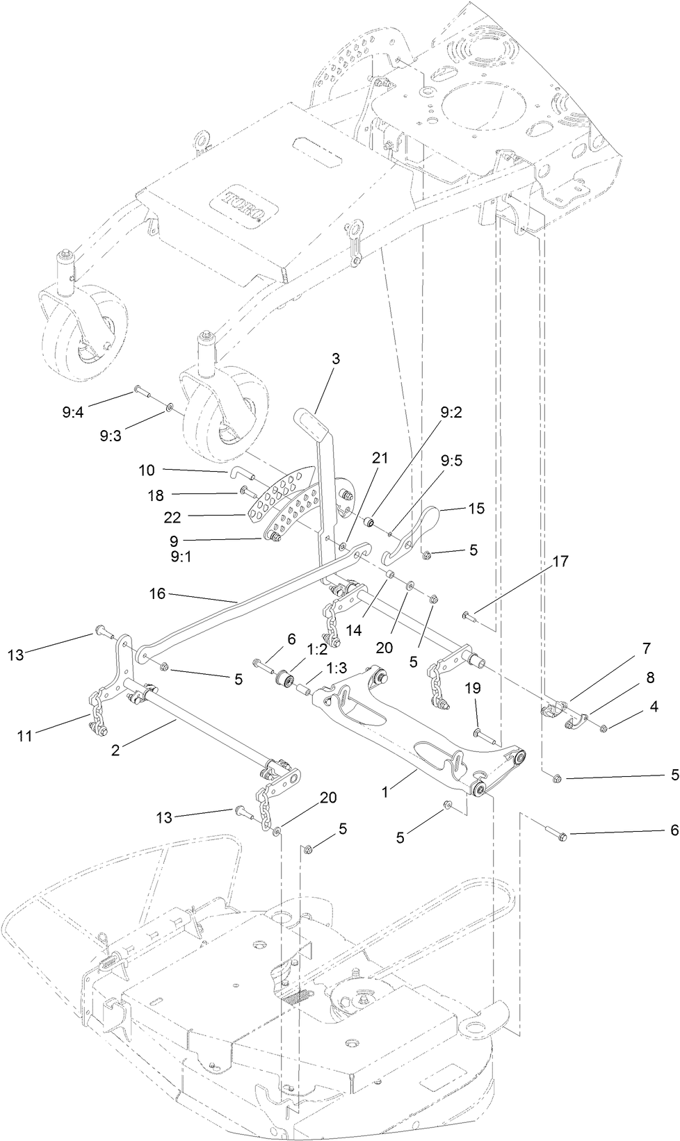 Deck Lift Assembly