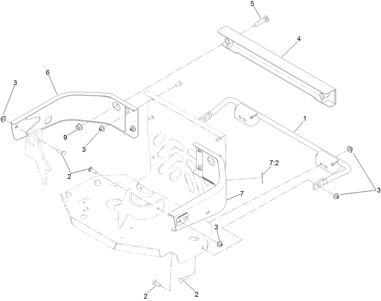 Bagger Mount Assembly
