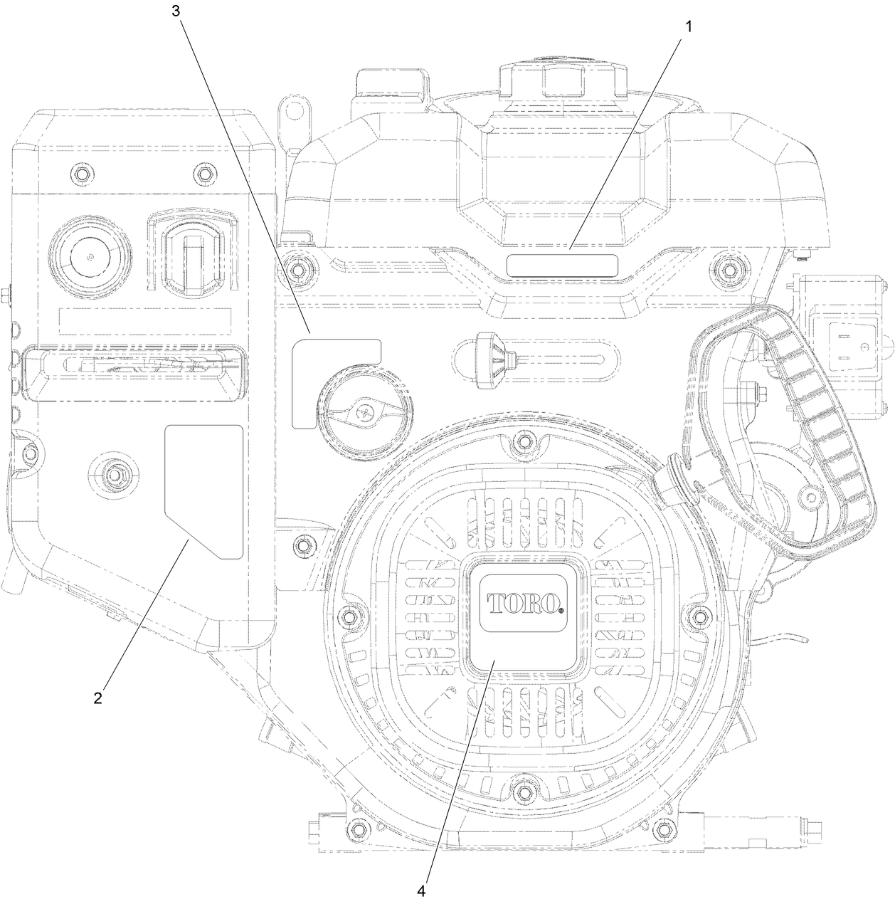 Engine Decal Assembly
