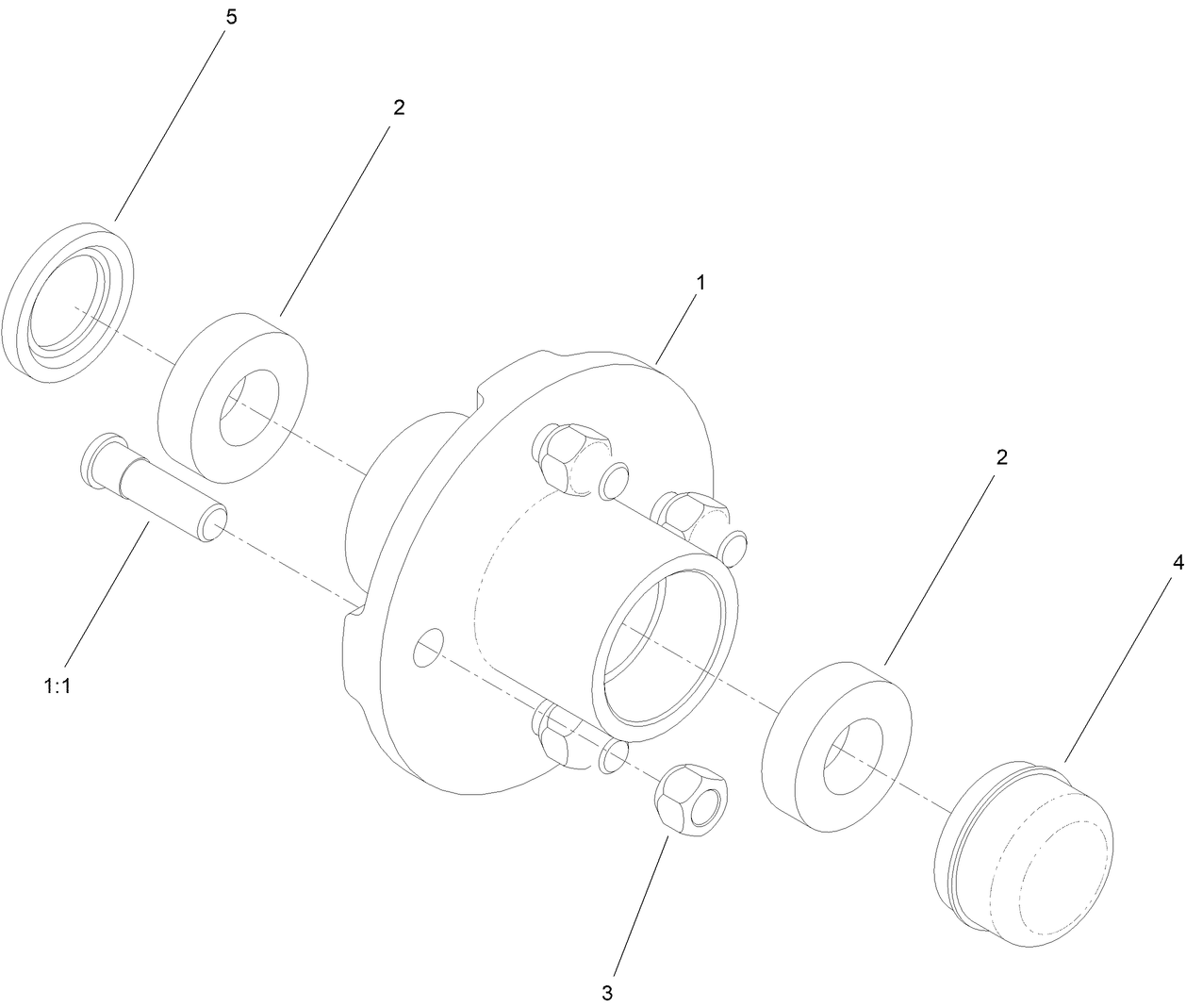 Hub Assembly No. 139-1328
