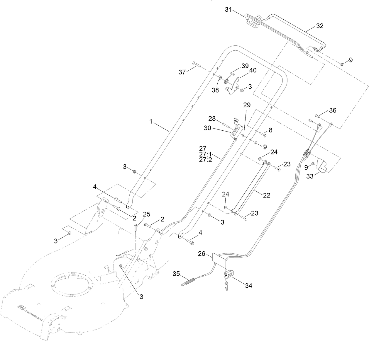 Handle and Control Assembly