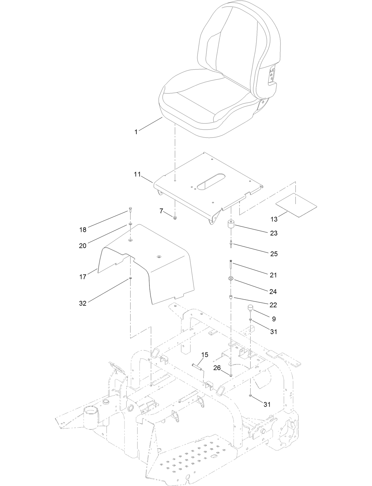 Seat and Shroud Assembly