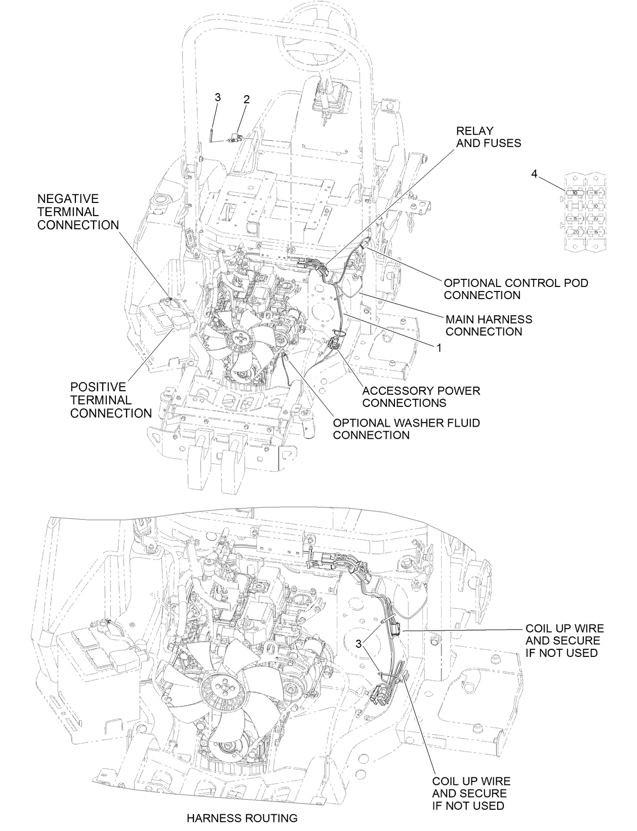 Power Harness Kit Assembly No. 140-1559